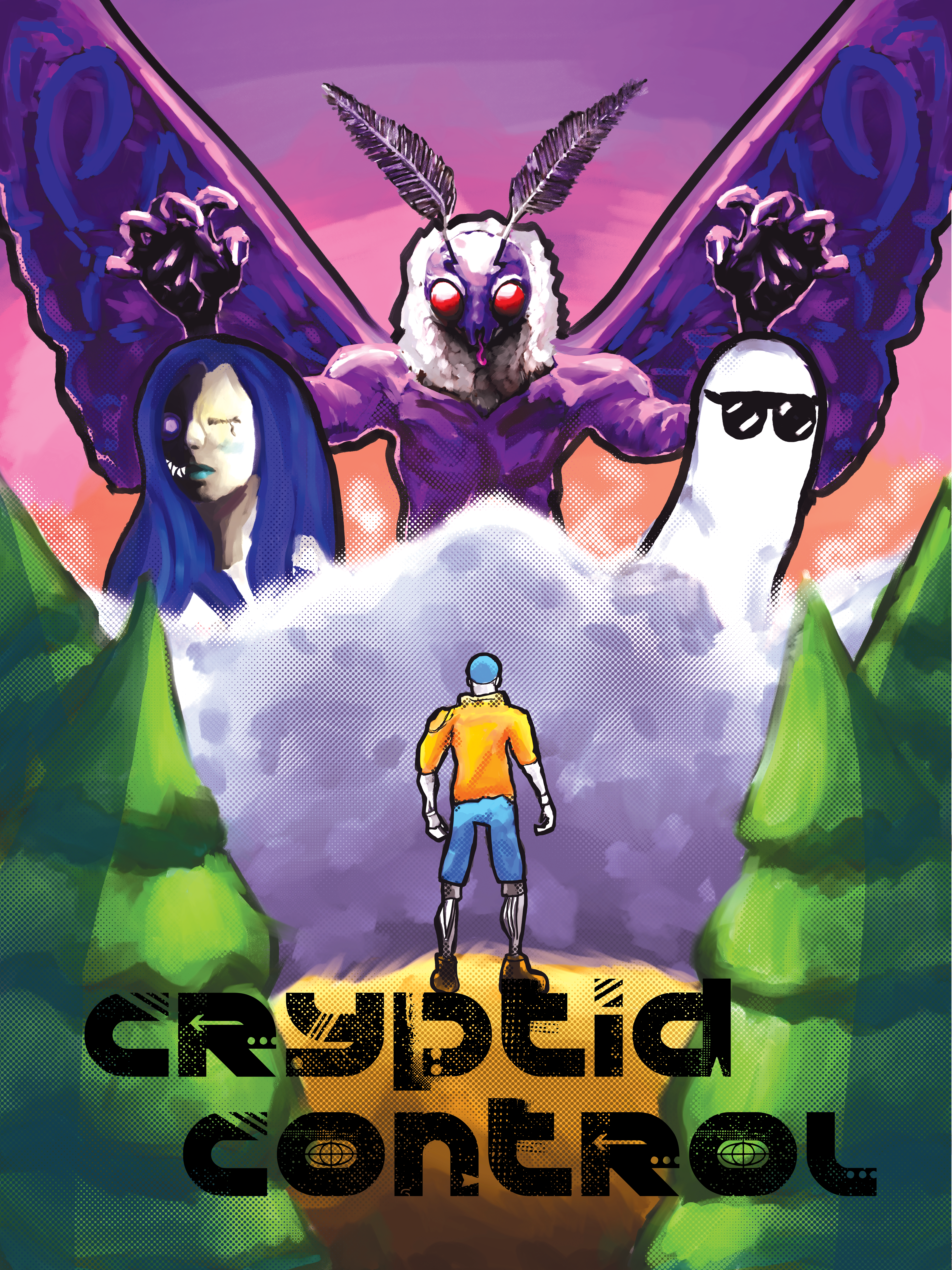 Cryptid Control Poster